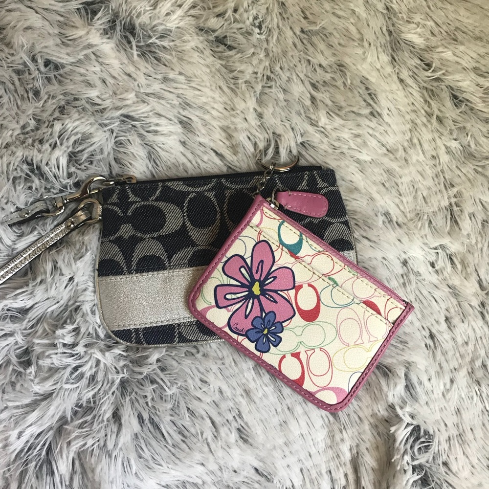 Coach Wristlet and Change purse